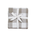Multi Stripe Tea Towel Set Of 5 - Charcoal
