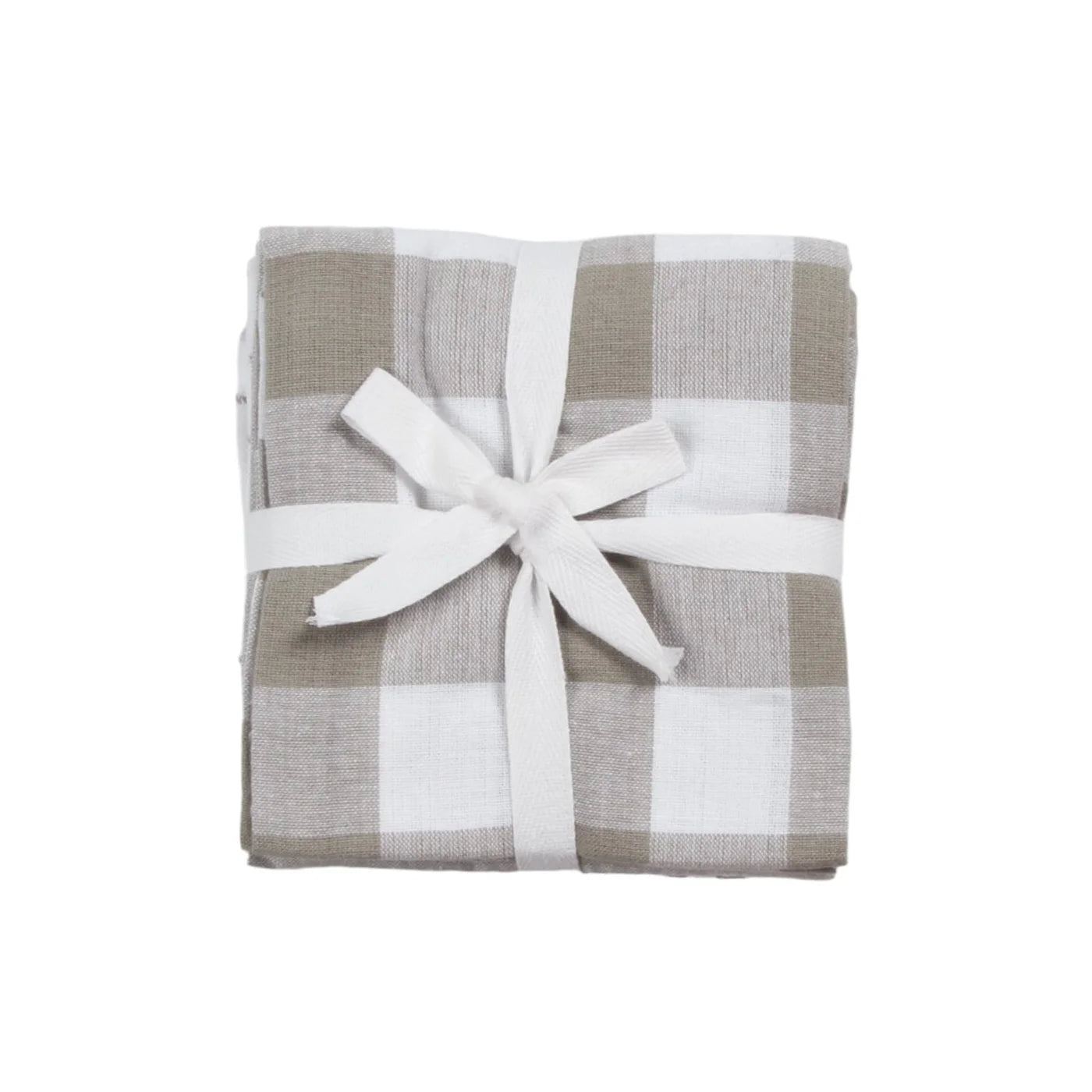 Multi Stripe Tea Towel Set Of 5 - Charcoal