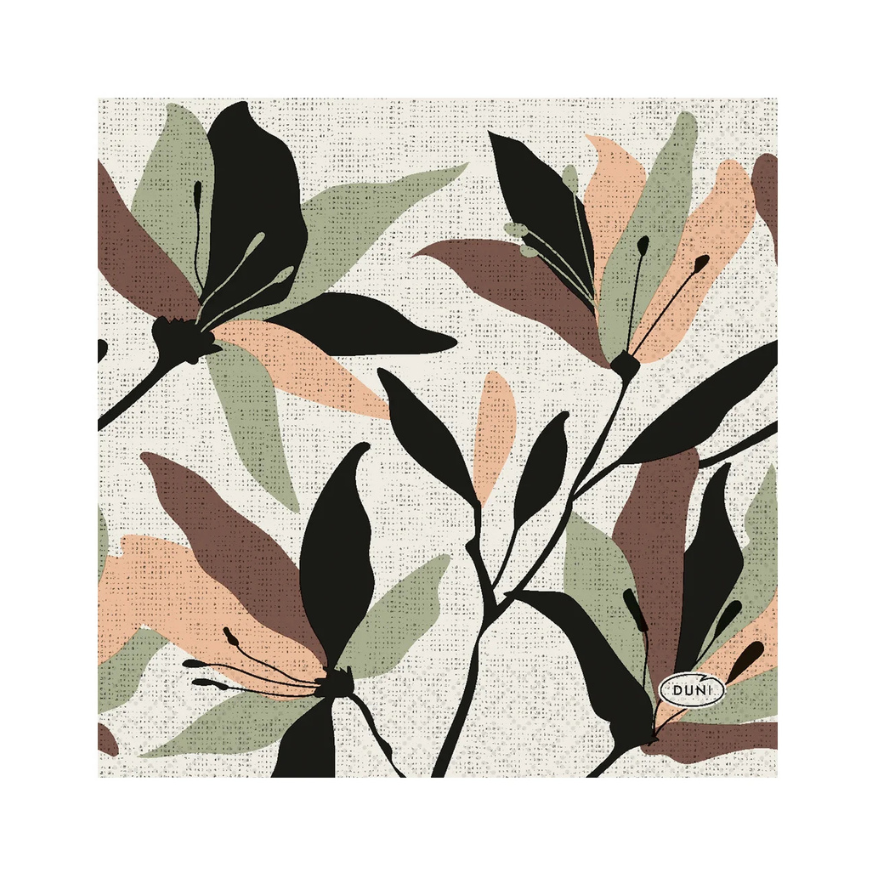 Nomad Flowers - Duni Cocktail Napkin 20pcs
