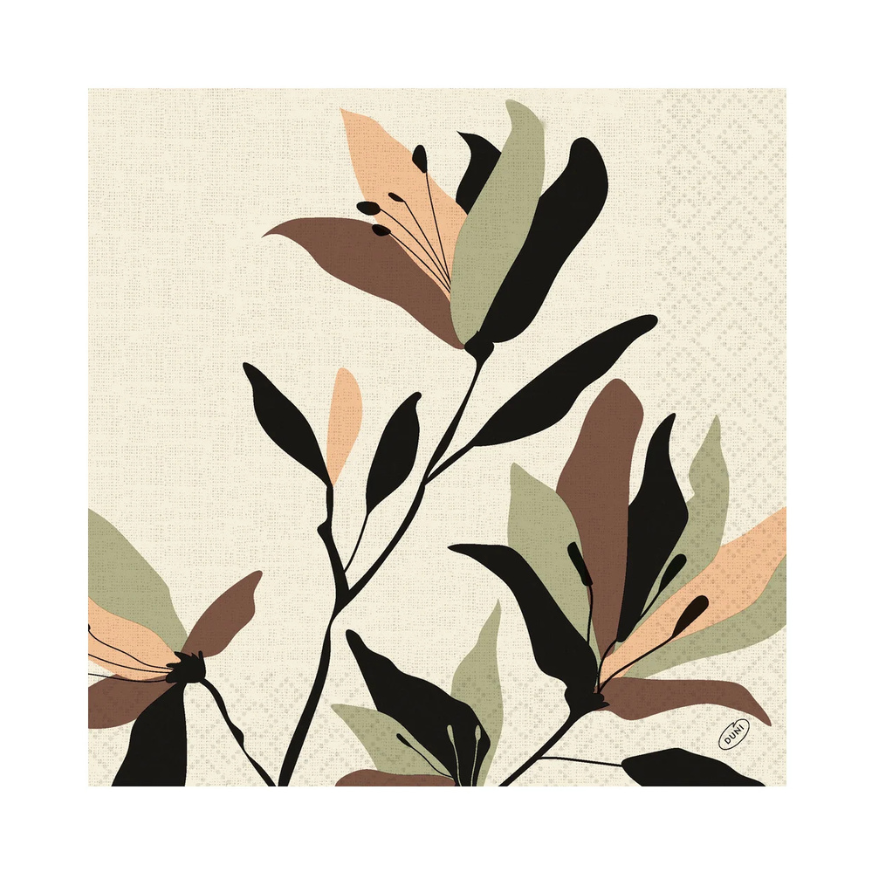 Nomad Flowers - Dunisoft Dinner Napkin 12 pcs