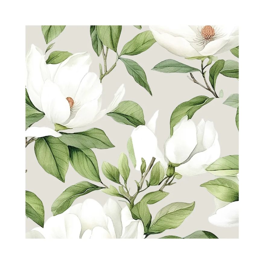White Blossom - Cocktail Napkin 20 pcs