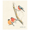 Bullfinches-MORE JOY Dishcloth