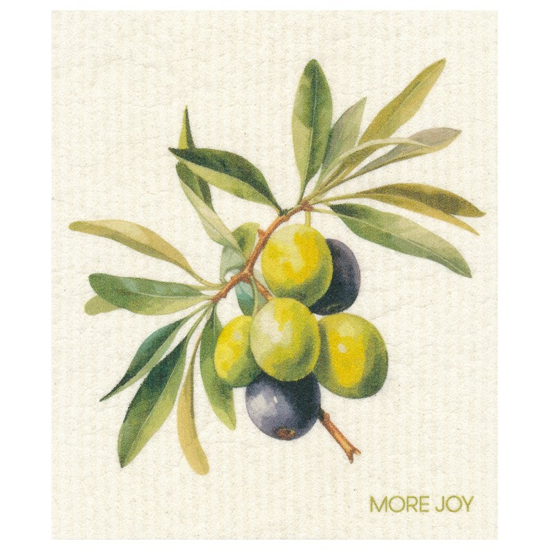 Olives-MORE JOY Dishcloth