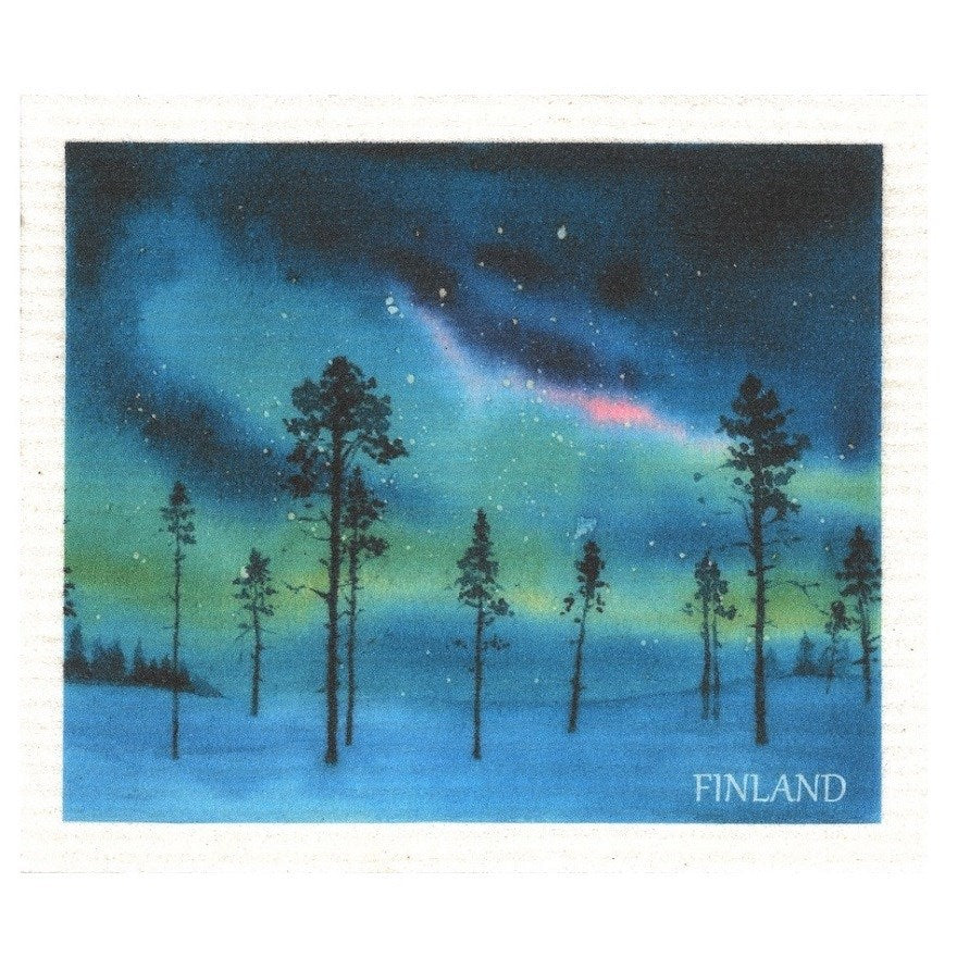 Northern Lights-MORE JOY Dishcloth