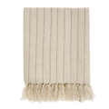 Pinstripe Hammam Bath Towel - Stone