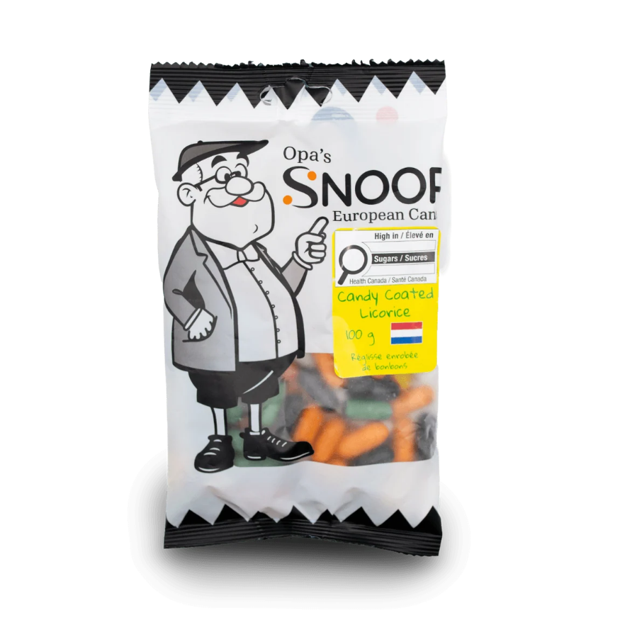 Opa's Snoop Candy Coated Licorice 100g